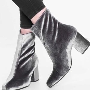 Free People Cecile Velvet Boot